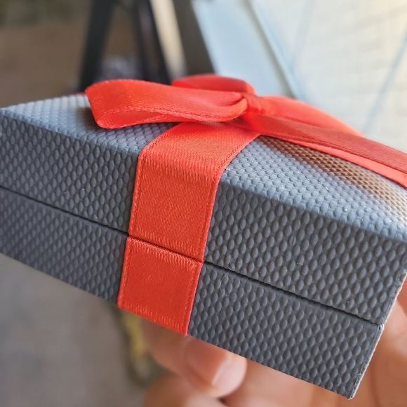 NWT sterling silver white sapphire 18" necklace - Picture 4 of 5